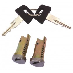 KIT SERRATURA VESPA PX 125/150/200 (2 CILINDRETTI 2 CHIAVI)