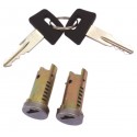 KIT SERRATURA VESPA PX 125/150/200 (2 CILINDRETTI 2 CHIAVI)