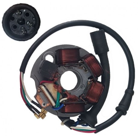 STATORE 5 POLI 6 FILI VESPA PK /APE 50