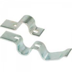 COPPIA PIASTRINE CAVALLETTO CENTRALE VESPA PX 125/150/200