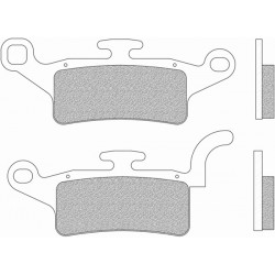 PASTIGLIE FRENO ANT. "NEWFREN" YAMAHA XENTER 125/150 '12-'16