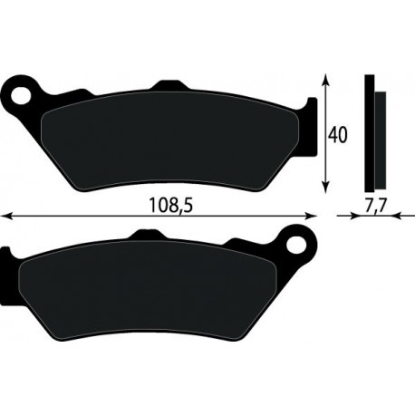 PASTIGLIE FRENO ANT. BMW F GS 650/700/800