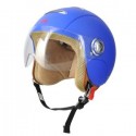 CASCO DEMI-JET BAMBINO "EASY BABY" BLU OPACO