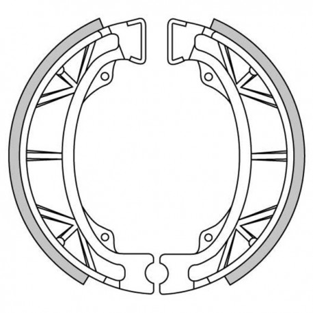 GANASCE FRENO POST. "NEWFREN" HONDA SH FIFTY 50/SH 100/ BALI 50/ SKY 50