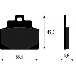 PASTIGLIE FRENO ANT. PIAGGIO MP3 300/350/500