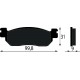 PASTIGLIE FRENO POSTERIORE YAMAHA X-CITY/X-MAX 125/250