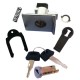 KIT CORPO SERRATURA BAULETTO ANTERIORE VESPA PX 125/150/200 DAL '98