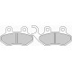 PASTIGLIE FRENO ANT. "FERODO" PEUGEOT TWEET 50/125/150 - LXR 125/200