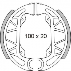 GANASCE FRENO POST. PIAGGIO FREE 50 DAL '96/ SFERA RST 50 DAL '95/ ZIP FAST RIDER '93-'94