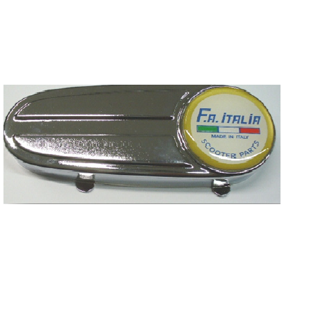 COPERCHIO COPRIMOLLA FORCELLA PIAGGIO VESPA GS 160 - 180 SS ACCIAIO CROMATO