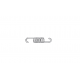 MOLLA GANASCE FRENO INFERIORE PIAGGIO APE TM602-TM703-APE POKER