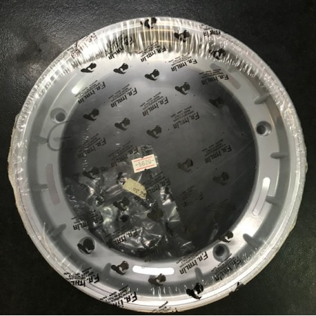 CERCHIO RUOTA IN LEGA TUBELESS GRIGIO METALIZZ.PIAGGIO VESPA 50-VESPA PX125/150/200