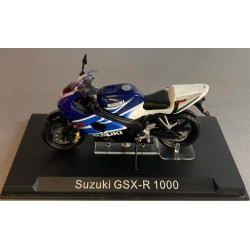 MODELLINO MOTO REPLICA SUZUKI GSX-R 1000  (SCALA 1:22)