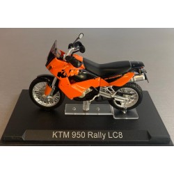 MODELLINO MOTO REPLICA KTM 950 Rally LC8 (SCALA 1:22)