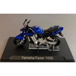 MODELLINO MOTO REPLICA YAMAHA FAZER 1000  (SCALA 1:22)
