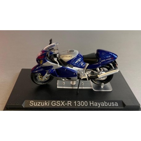 MODELLINO MOTO REPLICA SUZUKI GSX-R 1300 HAYABUSA  (SCALA 1:22)