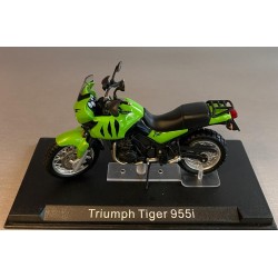 MODELLINO MOTO REPLICA TRIUMPH TIGER 955i  (SCALA 1:22)