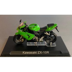 MODELLINO MOTO REPLICA KAWASAKI ZX-10R  (SCALA 1:22)