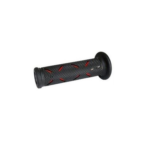 MANOPOLE STRADA FORATE PROGRIP 717 DUAL DENSITY COLORE ROSSO DIAM.22-25