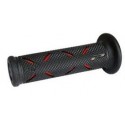 MANOPOLE STRADA FORATE PROGRIP 717 DUAL DENSITY COLORE ROSSO DIAM.22-25