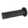 MANOPOLE STRADA FORATE PROGRIP 717 DUAL DENSITY COLORE ROSSO DIAM.22-25