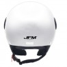 CASCO DEMI JET MONOCOLORE BIANCO LUCIDO M
