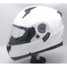 Visualizza ingrandito CASCO MODULARE CON DOPPIA VISIERA BIANCO LUCIDO XS