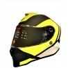 CASCO INTEGRALE DINAMO BOLT NERO OPACO - GIALLO FLUO M
