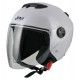 CASCO DEMI JET VISIERA LUNGA BIANCO XS