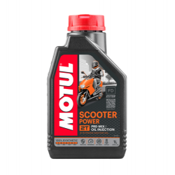 OLIO MISCELA MOTUL POWER 2 TEMPI 100% SINTETICO 4 LT (4 X 1 LITRO)