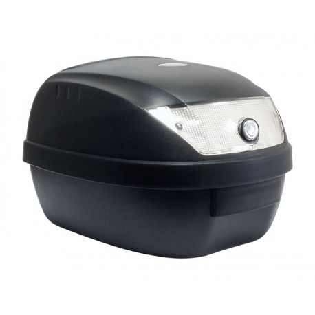 BAULETTO  28LT Nero Opaco 39x39x29cm (1 Casco) Fornito di Piastra S-Line