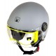 CASCO JET CON VISIERA ONE LITE MPH GRIGIO OPACO TAGLIA XL