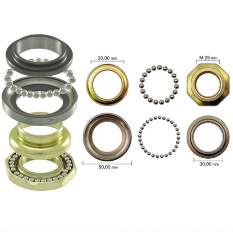Serie Cuscinetti Sterzo Completa SYM SYMPHONY 50/125/150/200