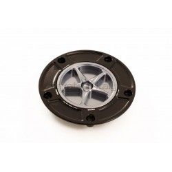 TAPPO BENZINA "EVOTECH" SUZUKI 7 VITI ARGENTO/NERO