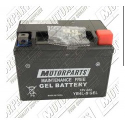 BATTERIA "MOTORPARTS" YB4L-B GEL