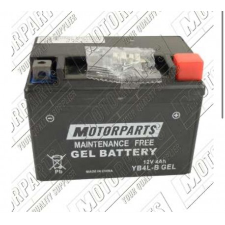 BATTERIA "MOTORPARTS" YB4L-B GEL
