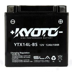 BATTERIA YTX14L-BS  SLA PRECARICATA "KYOTO"