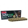 CATENA TRASMISSIONE MOTO RK GB520XRE-124 CLF - TOTAL GOLD