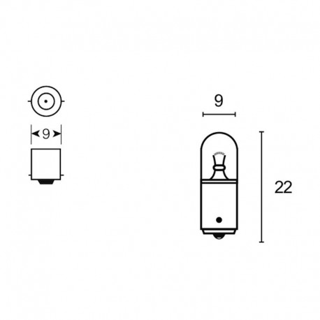 LAMPADA 12-5 SPIA (10 PEZZI)