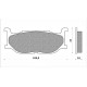 PASTIGLIE FRENO ANT. "SBS" SINTERIZZATE DRAG STAR 650 '97-'02/CLASSIC '98-'05