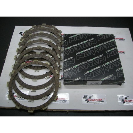 SERIE DISCHI FRIZIONE "NEWFREN" HONDA XBR 500 '85-'89