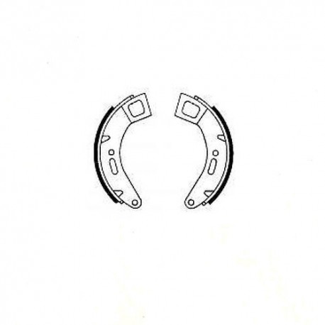 GANASCE FRENO ANT. "FERODO" PIAGGIO COSA 125/150/200